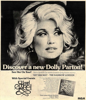 Dolly Parton advert