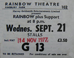 Rainbow ticket