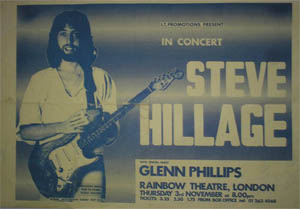 Steve Hillage poster