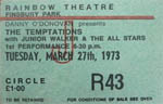 Tempations ticket
