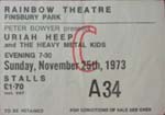 Uriah Heep ticket