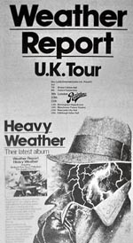 Weather Report Press Advert