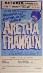 Aretha Franklin flyer