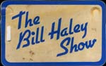 Bill Haley tour luggage tag