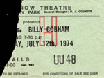 Billy Cobham ticket