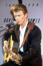David Bowie at Press Conference