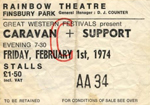 Caravan ticket