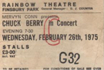 Chuck Berry ticket