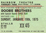 Doobie Bros/Little Feat ticket