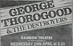 Georgar Thorogood advert