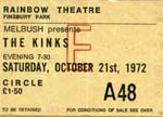 Kinks Ticket
