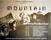 Press advert for Mountain concert Nov 1971