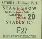 Motown Show ticket