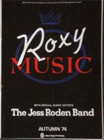 Roxy Music programme