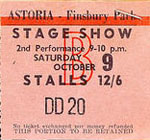 "Star Scene 65" ticket