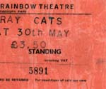 The Stray Cats ticket