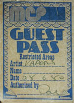 Vapors "Guest Pass"