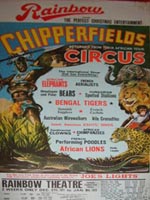 Chipperfields Circus Poster
