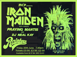 Iron Maiden poster